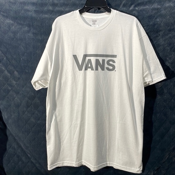 Vans Other - Vans Men’s white short sleeves T-shirt vans spelled out logo